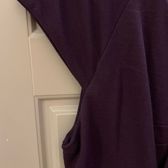 Banana Republic Plum Sheath Dress Size 14 - Picture 4 of 6